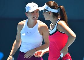 Simona Halep va evolua și la dublu la Australian Open: „Un privilegiu să joc alături de idolul meu”