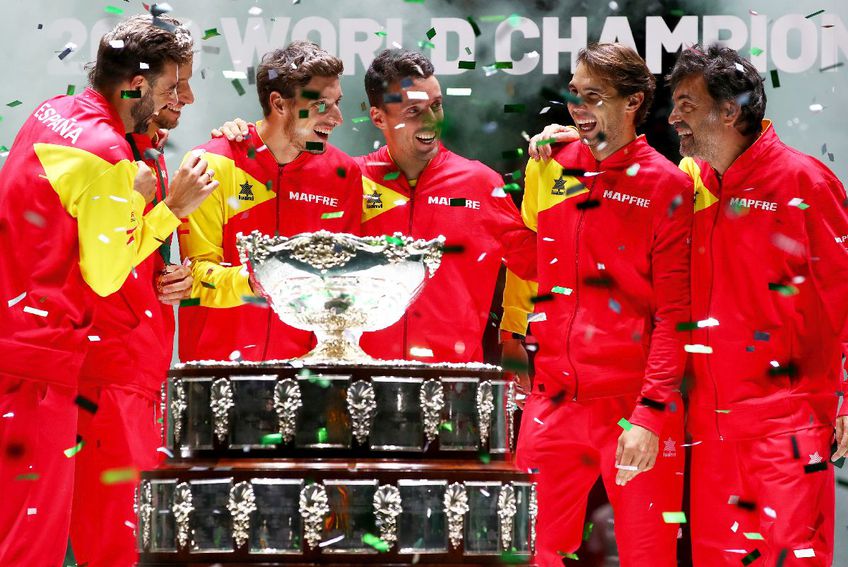 Spania a câștigat de șase ori Cupa Davis, ultima oară în 2019 / FOTO: Guliver/Getty Images