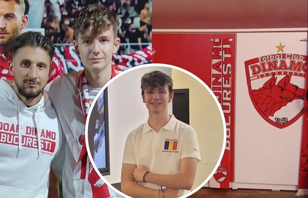 Olimpicul de 17 ani din galeria lui Dinamo: „Poate voi face destui bani din informatică și o să cumpăr clubul” » Are „vestiarul” lui Dinamo în dormitor