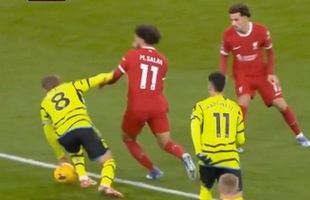 Explicație oficială pentru decizia care a scandalizat Premier League » De ce nu s-a dat penalty la hențul lui Odegaard cu Liverpool