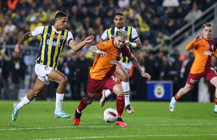 Fenerbahce - Galatasaray, derby-ul de titlu din Turcia, a dezamăgit crunt