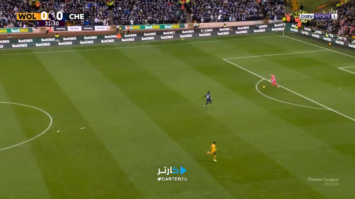 Ratarea lui Sterling în Wolves - Chelsea