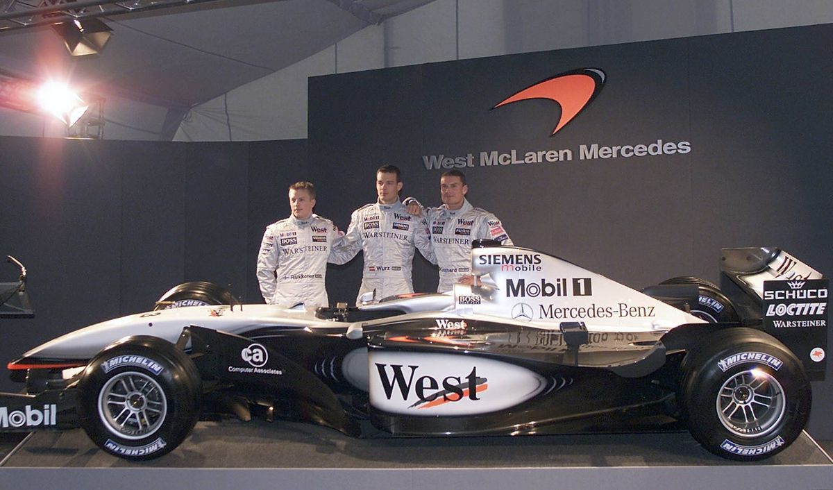 Monopostul condus de Raikkonen și Coulthard, scos la licitație pentru o sumă colosală