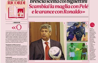 Mircea Lucescu, interviu-eveniment în Italia » De la Ceaușescu la casa distrusă la cutremur și cadoul de la Pele