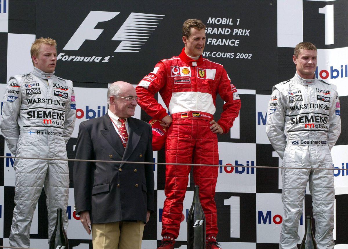 Monopostul condus de Raikkonen și Coulthard, scos la licitație pentru o sumă colosală