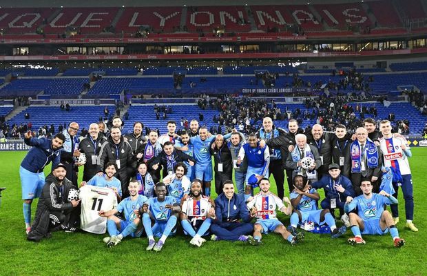 Cadou incredibil de Crăciun făcut de Lyon echipei amatoare pe care a eliminat-o din Cupa Franței