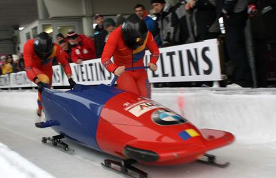 Rezultat remarcabil pentru România la etapa Campionatului Mondial în proba de bob 2 persoane