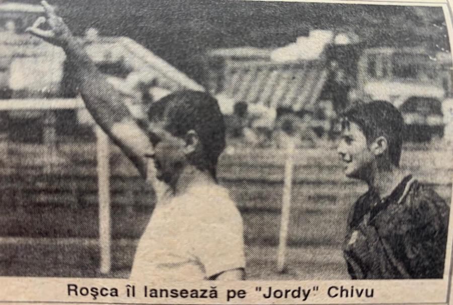 Roșca se pregătește să-l trimită pe teren pe debutantul Chivu Roșca se pregătește să-l trimită pe teren pe debutantul Chivu