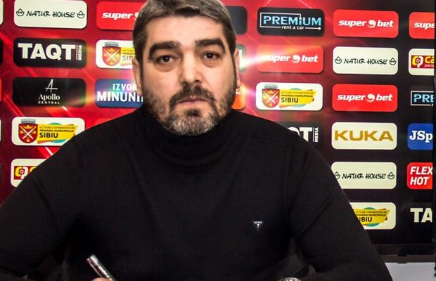HERMANNSTADT - CFR CLUJ 1-3. Liviu Ciobotariu atacă LPF după înfrângerea cu CFR Cluj: „Nu e corect ce se întâmplă!”