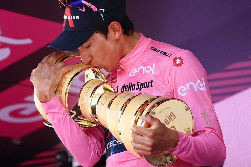 Columbianul Egan Bernal, campion în Giro 2021