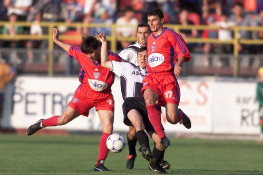 Eugen Trică, în dreapta, la Steaua // foto: Arhivă GSP