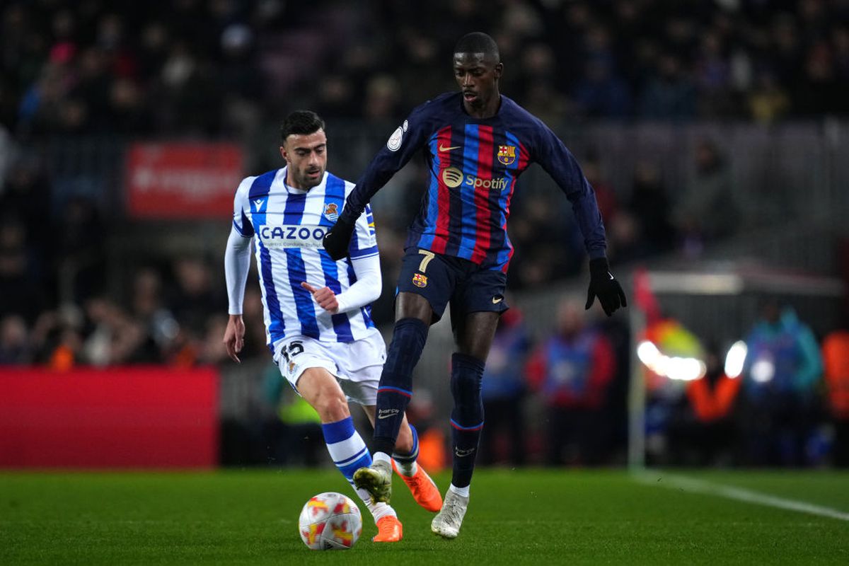 Barcelona e în semifinalele Cupei Regelui Spaniei » Catalanii au trecut cu greu de Real Sociedad