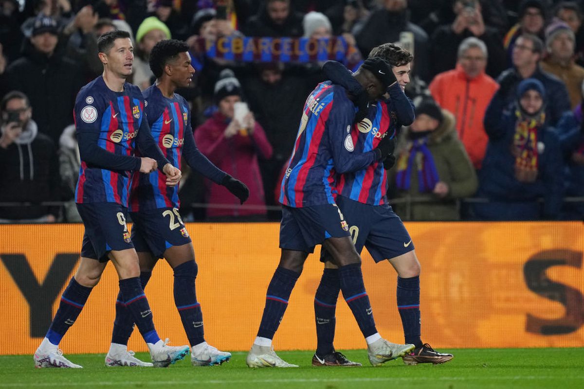 Barcelona e în semifinalele Cupei Regelui Spaniei » Catalanii au trecut cu greu de Real Sociedad