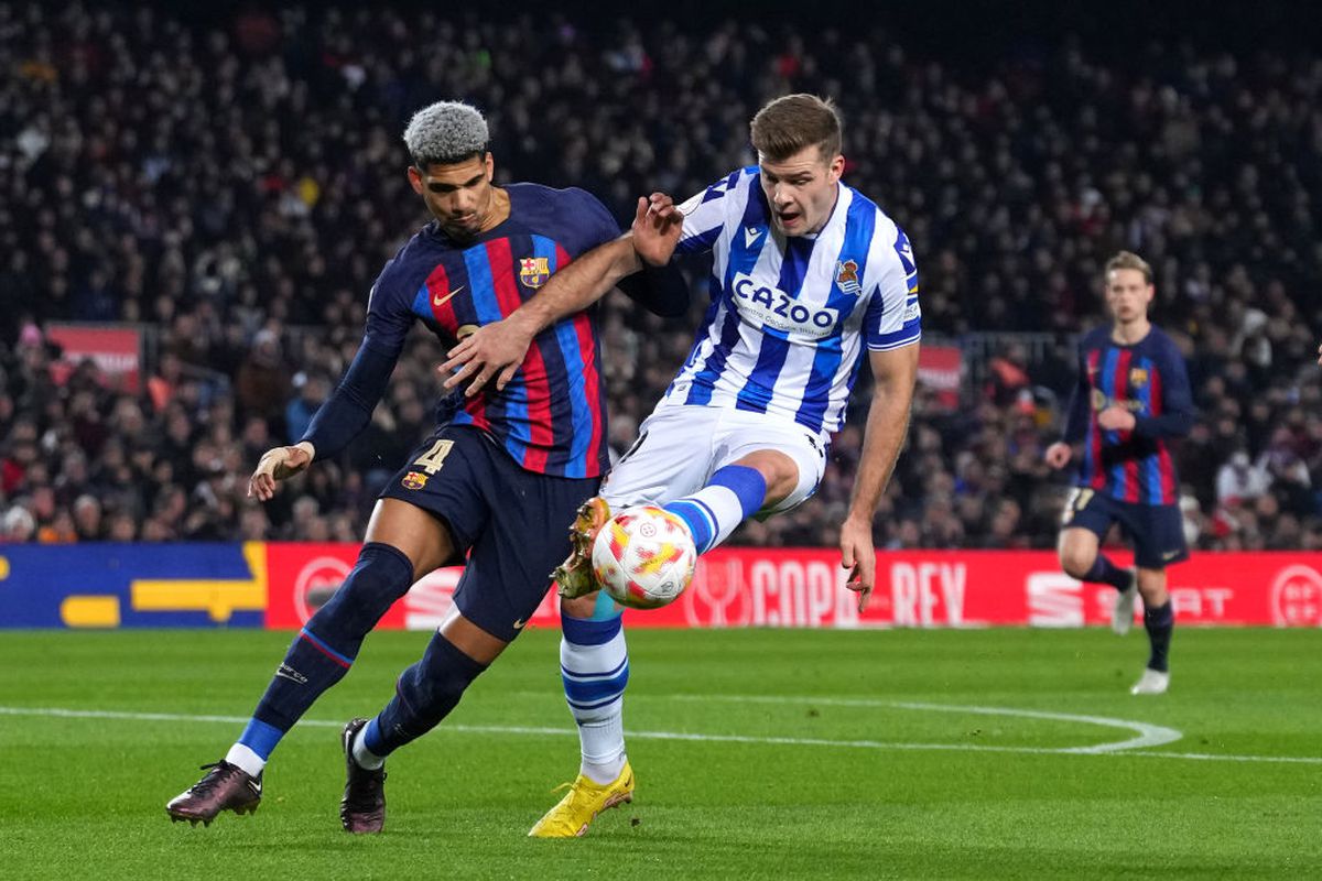 Barcelona e în semifinalele Cupei Regelui Spaniei » Catalanii au trecut cu greu de Real Sociedad