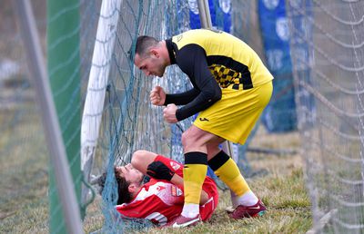 Dinamo - CSO Plopeni 1-1 » Roș-albii, aproape de un eșec în fața unei echipe din Liga 3: au egalat în prelungiri! + Un „câine”, accidentat grav: „Nu mai pot să calc!”