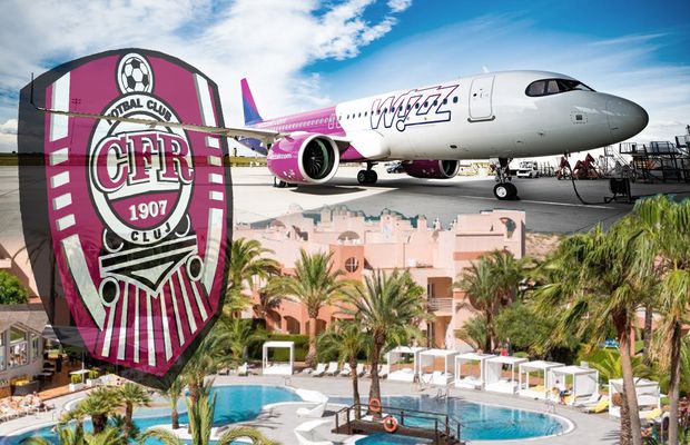 CFR Cluj varianta low cost » De la charter la Wizz Air și opt ore făcute pe drum cu autocarul de la Botoșani!