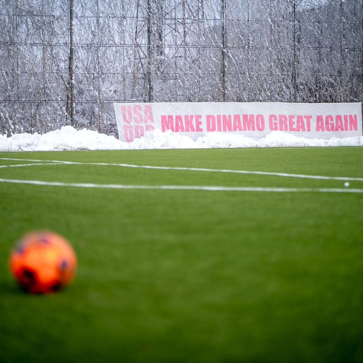 Antrenament Dinamo înainte de meciul cu Rapid FOTO: facebook.com/DinamoBucurestiOfficial