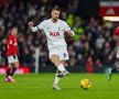 Radu Drăgușin, la debutul în Premier League împotriva lui Manchester United / FOTO: Imago Images