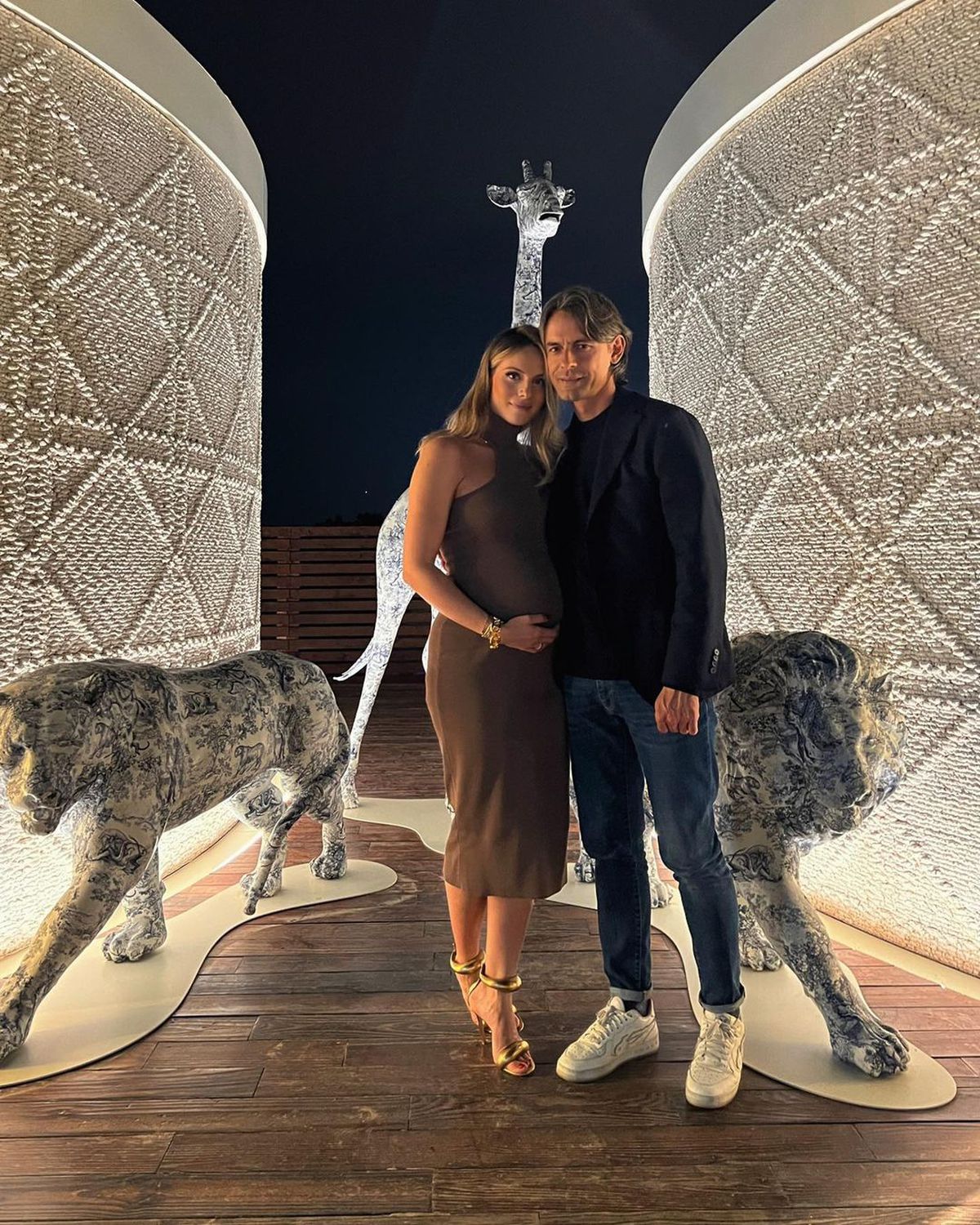 Pippo Inzaghi a atras atenția alături de iubita cu 16 ani mai tânără: „Credeam că e fiica lui” vs  „Ce «gol», Doamne!”