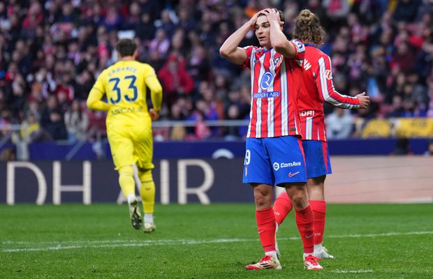 Atletico a făcut un nou pas greșit în La Liga