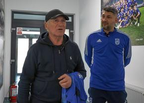 Liță Dumitru, la baza lui FCU Craiova » Imagini din Bănie, după un meci cu 9 goluri