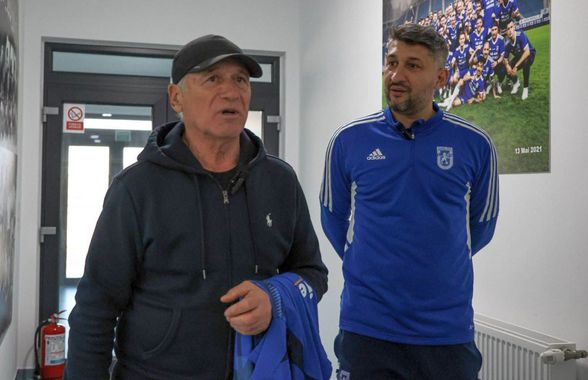 Liță Dumitru, la baza lui FCU Craiova » Imagini din Bănie, după un meci cu 9 goluri