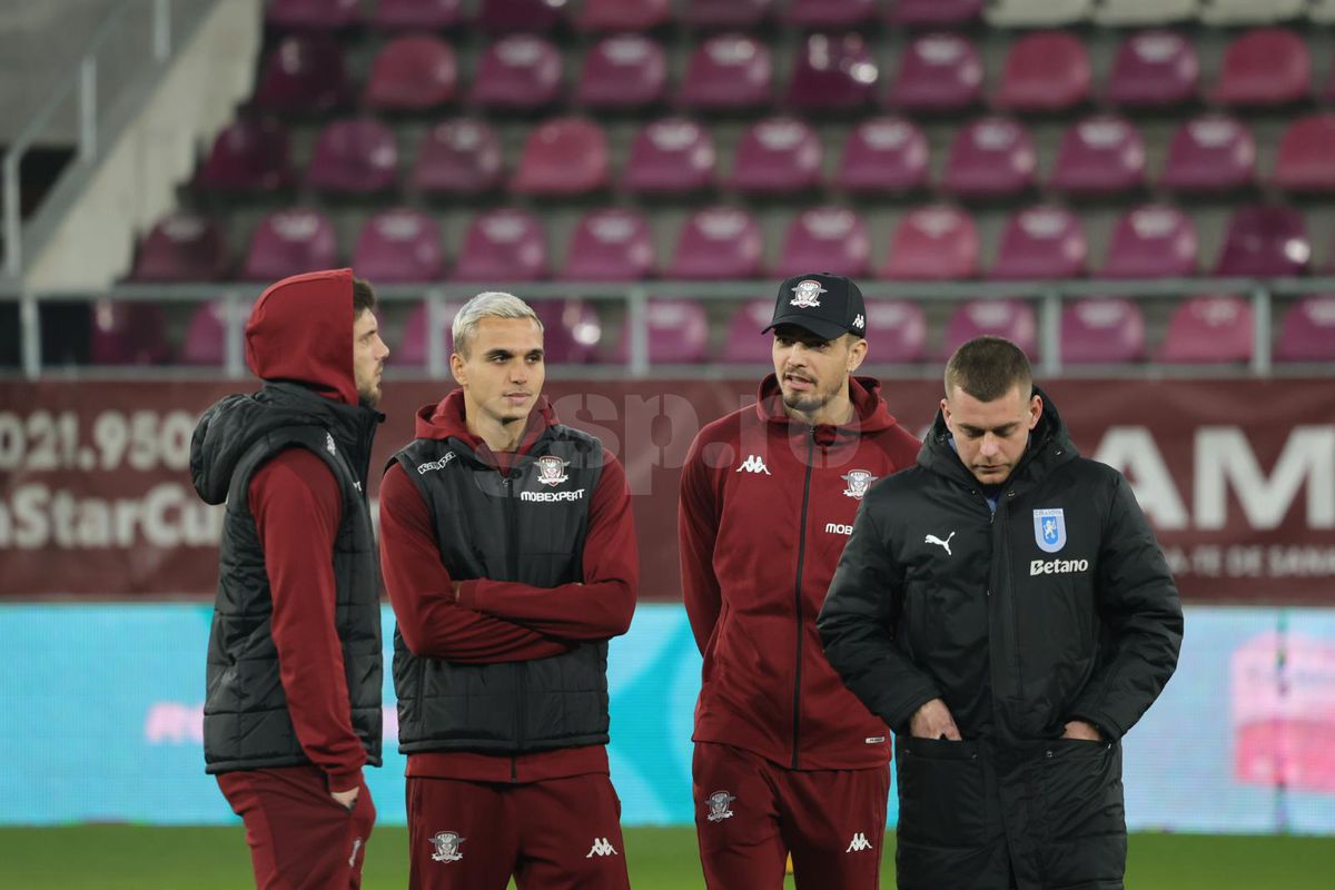 Rapid - Universitatea Craiova, 25.01.2025, imagini înainte de meci / foto: Ionuț Iordache (GSP)