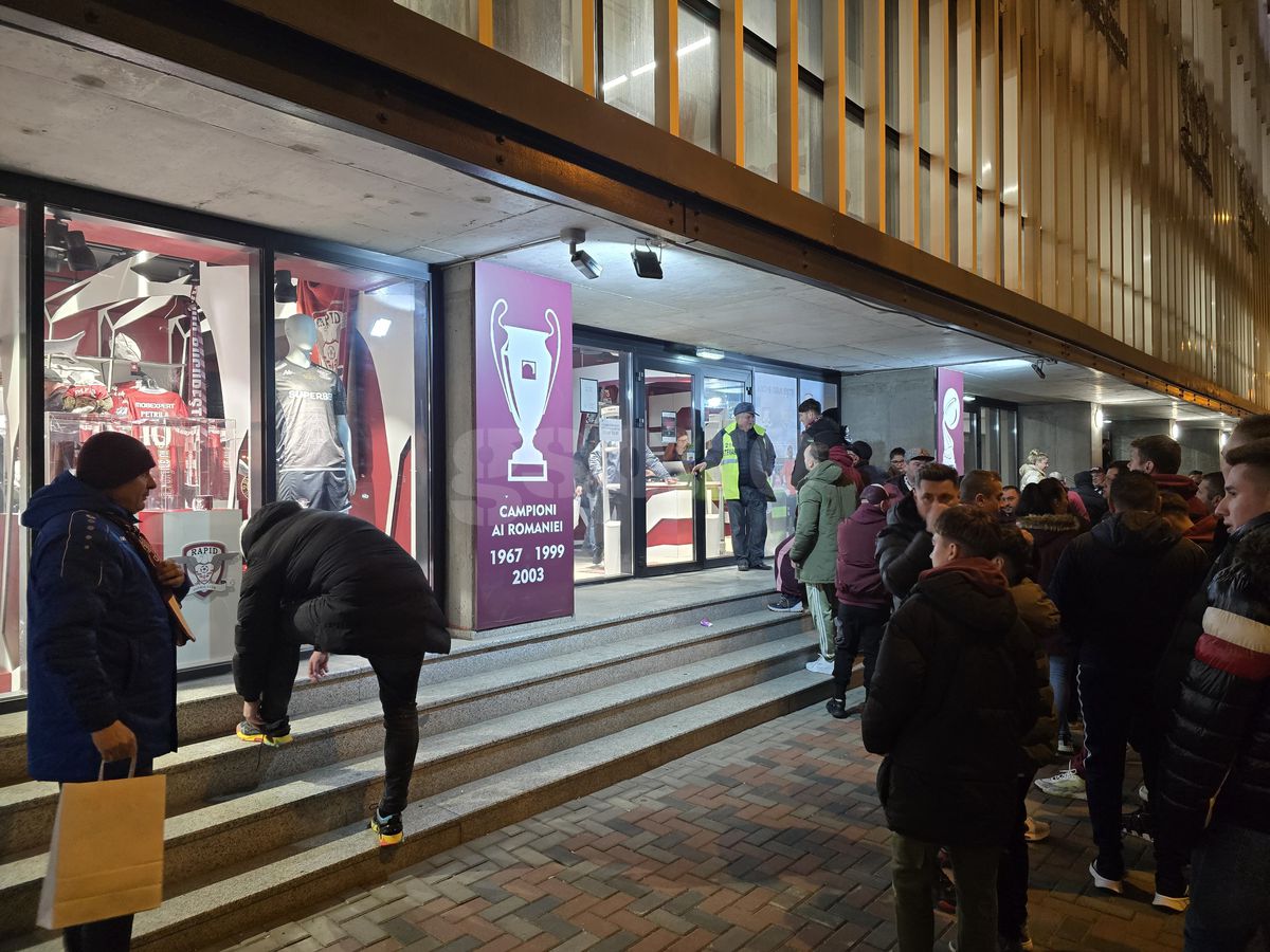 Imagini înainte de Rapid - Universitatea Craiova, etapa #23 din Superliga