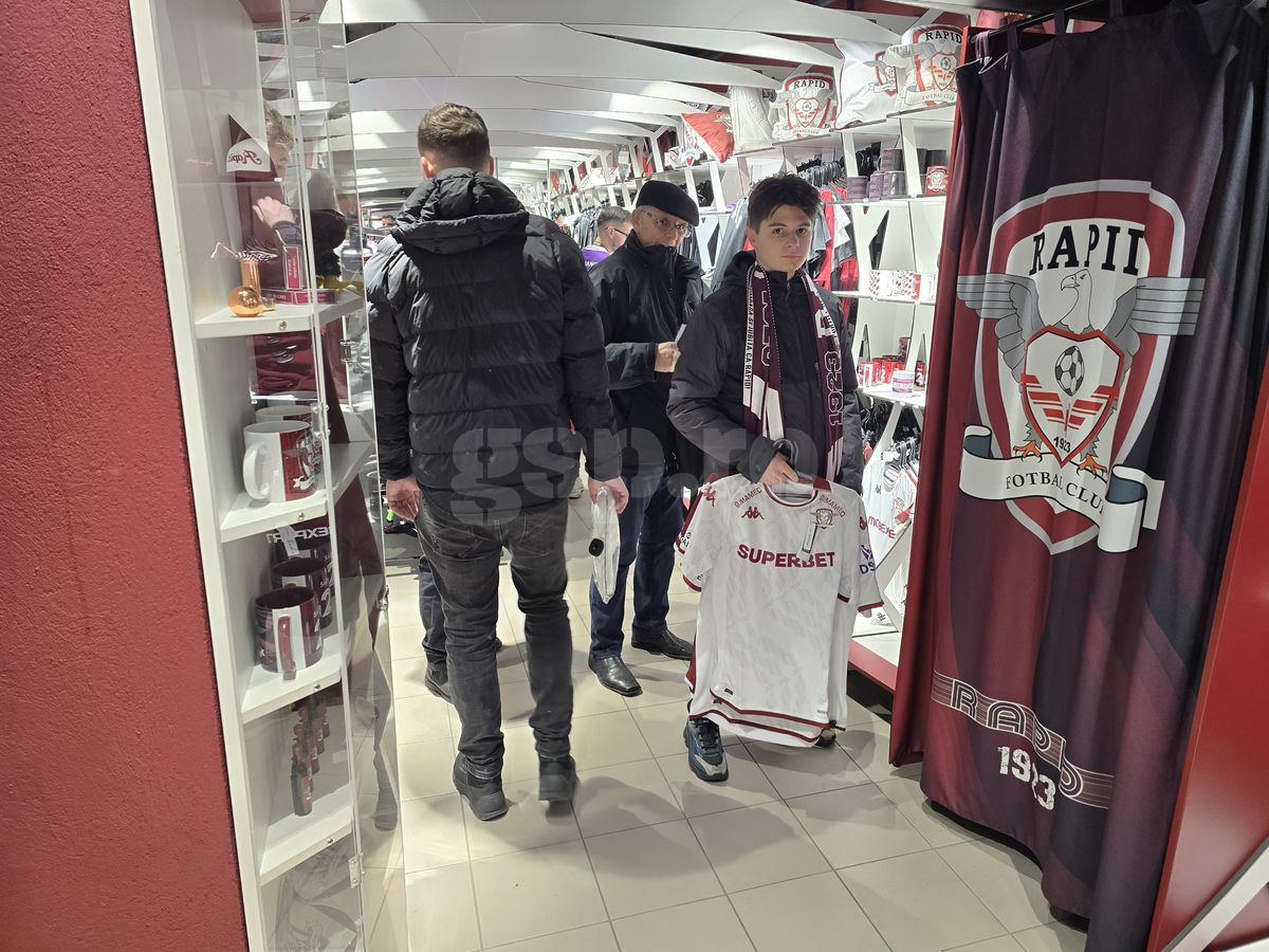 Imagini înainte de Rapid - Universitatea Craiova, etapa #23 din Superliga