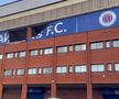 Ibrox Park, stadionul lui Rangers, serios afectat de furtuna Eowyn. Foto: X