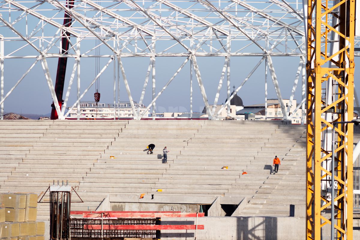 Noul stadion din Târgoviște