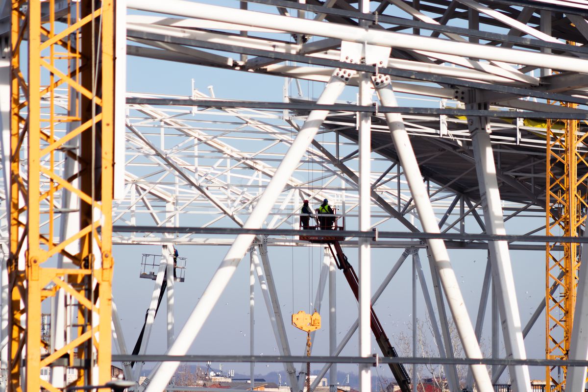 Noul stadion din Târgoviște