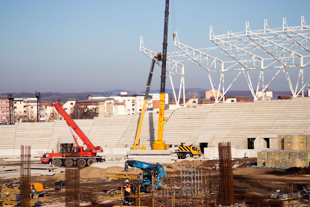 Noul stadion din Târgoviște