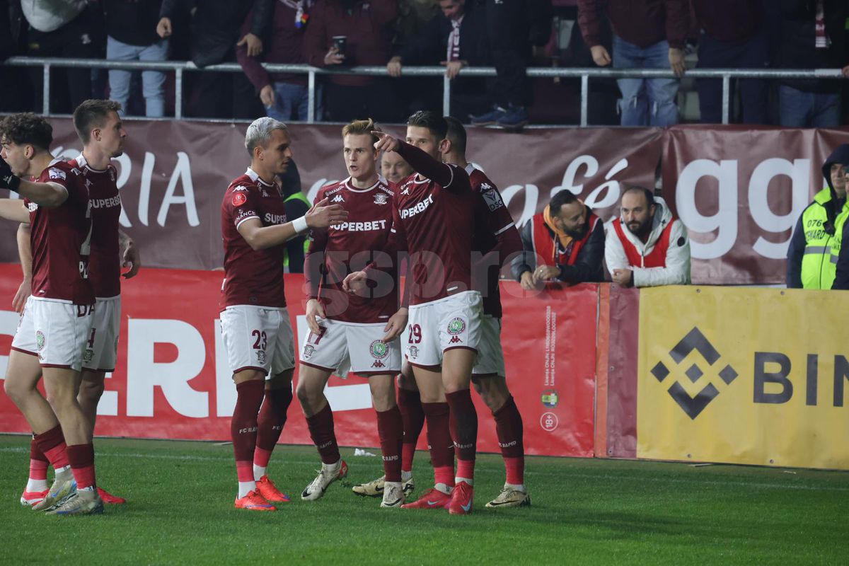 Rapid obține cea mai mare victorie din mandatul lui Șumudică: vine la UN PUNCT de Universitatea Craiova » Clasamentul ACUM în Superligă