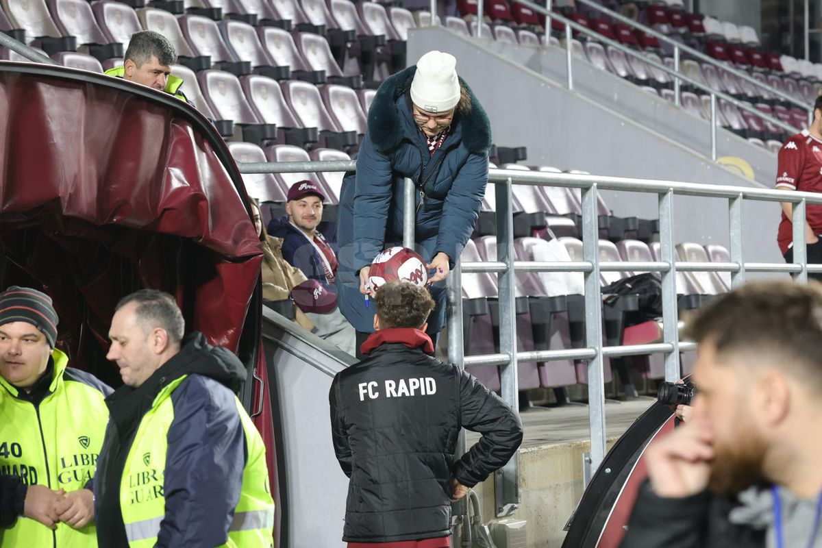 Rapid - Universitatea Craiova, 25.01.2025, imagini înainte de meci / foto: Ionuț Iordache (GSP)