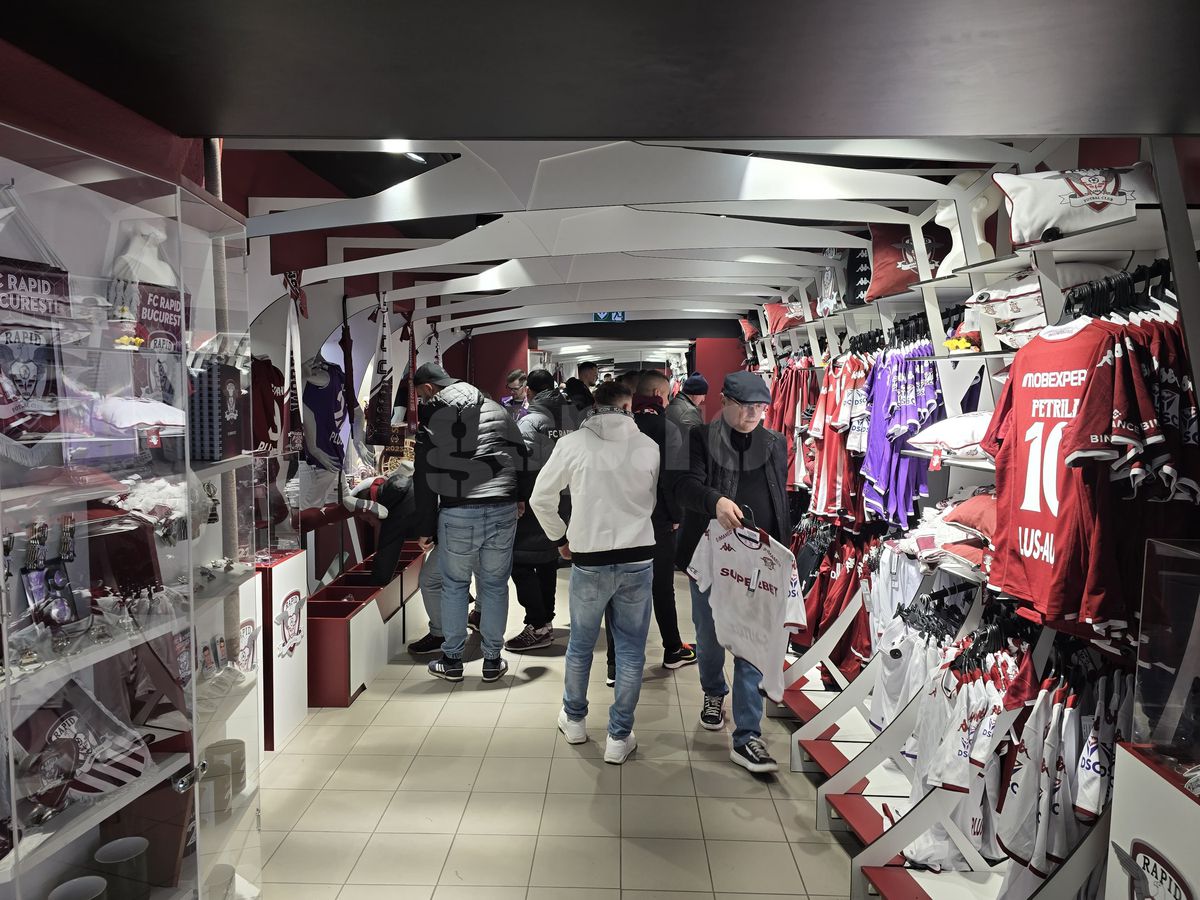 Imagini înainte de Rapid - Universitatea Craiova, etapa #23 din Superliga