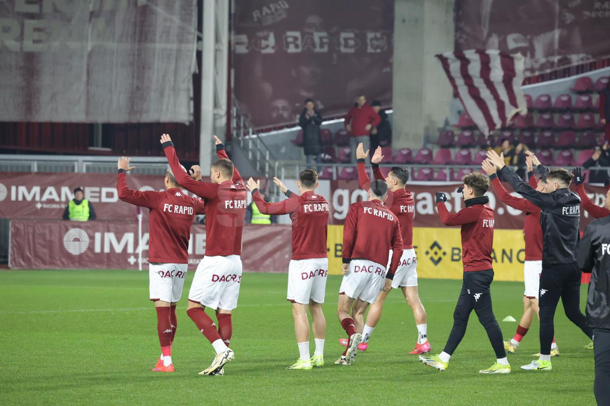 Rapid - Universitatea Craiova, 25.01.2025, imagini înainte de meci / foto: Ionuț Iordache (GSP)