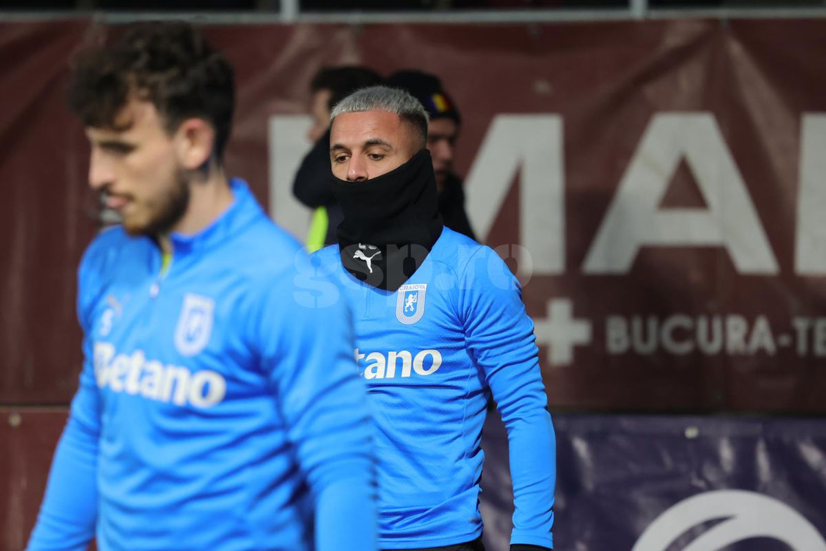 Dan Alexa și partenera, în Giulești la Rapid - Universitatea Craiova