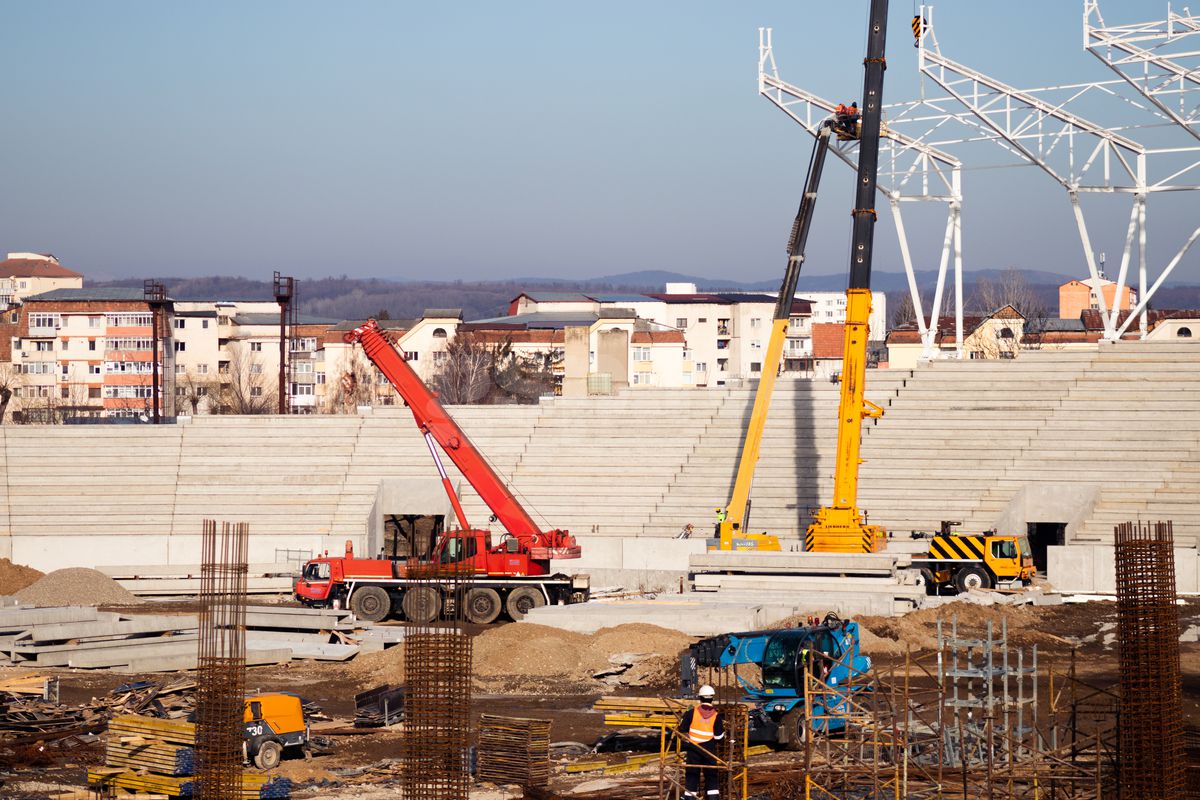 Noul stadion din Târgoviște