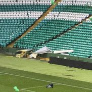 Celtic Park, serios afectat de furtuna Eowyn. Foto: X