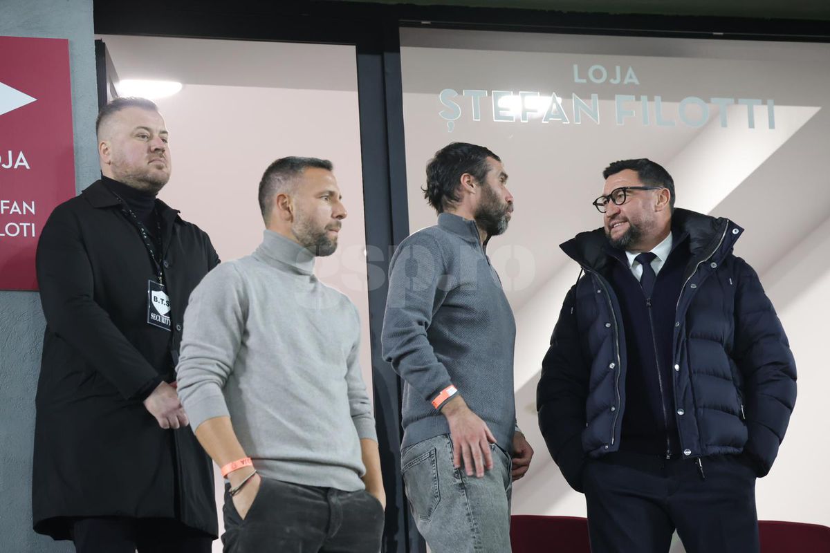 Dan Alexa și partenera, în Giulești la Rapid - Universitatea Craiova