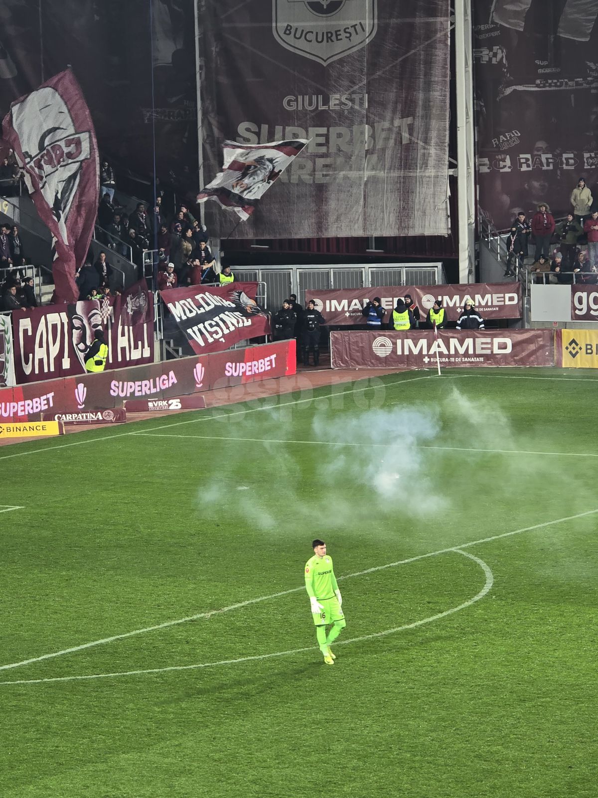 Sfidarea continuă în Giulești » Ce riscă Rapidul din cauza incidentelor de la meciul cu Universitatea Craiova