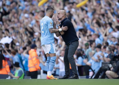Kyle Walker a jucat 319 meciuri cu Pep Guardiola manager, reușind 6 goluri și 23 de assisturi la Manchester City / Foto: Imago