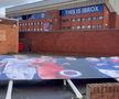 Ibrox Park, stadionul lui Rangers, serios afectat de furtuna Eowyn. Foto: X
