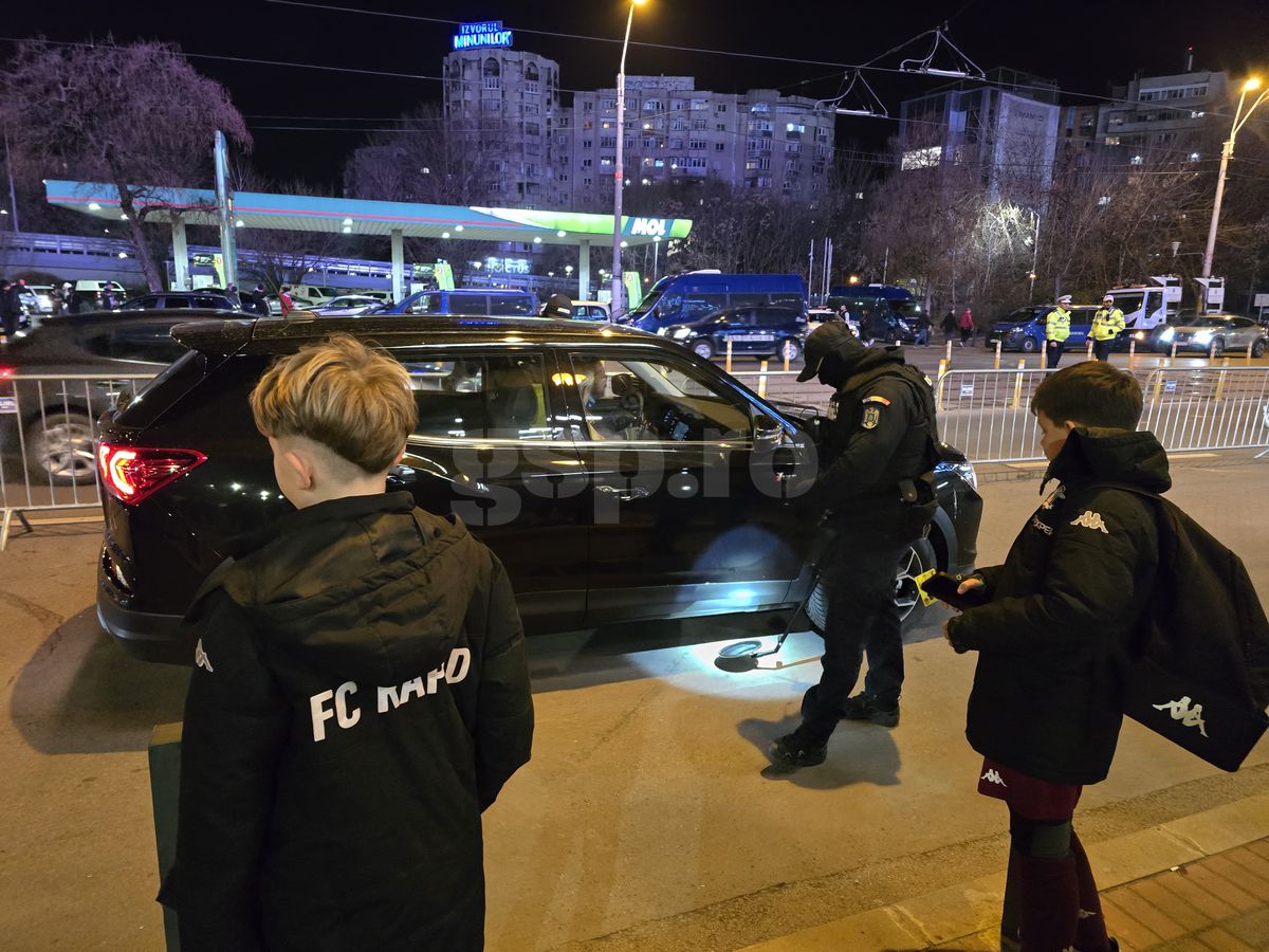 Imagini înainte de Rapid - Universitatea Craiova, etapa #23 din Superliga