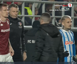 Clipe de panică în Giulești: titularul Rapidului a părăsit terenul pe targă, cu guler cervical