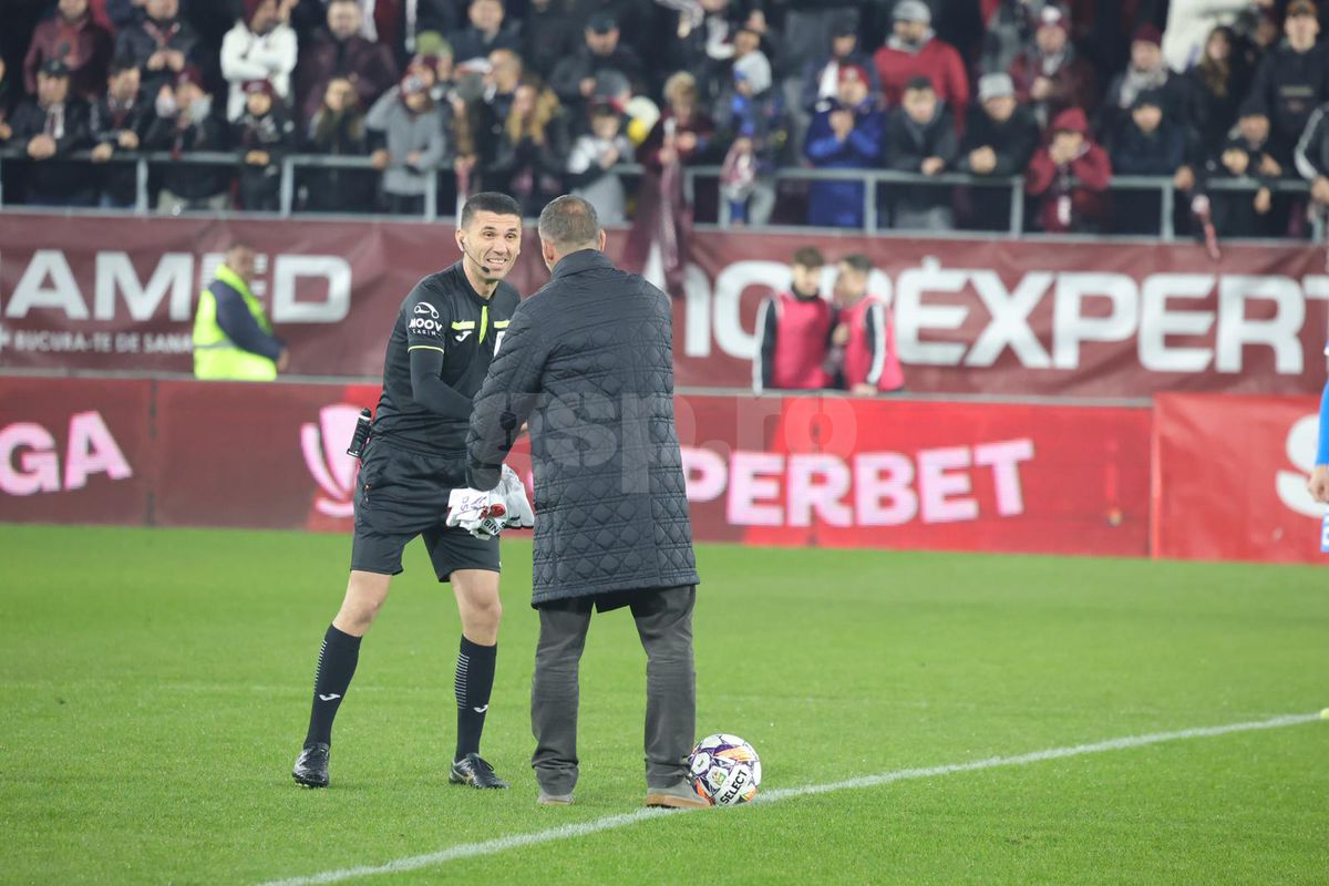 Iulia și Răzvan Raț, la Rapid - Universitatea Craiova