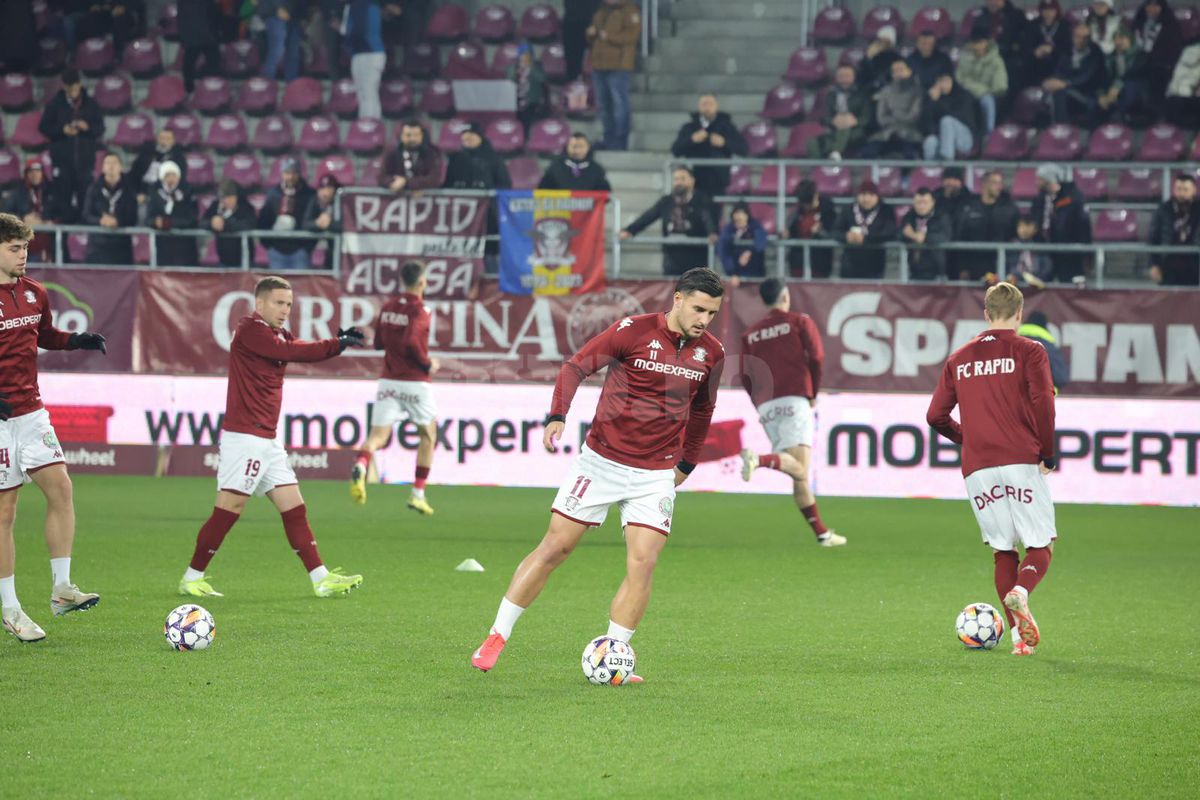 Rapid - Universitatea Craiova, 25.01.2025, imagini înainte de meci / foto: Ionuț Iordache (GSP)