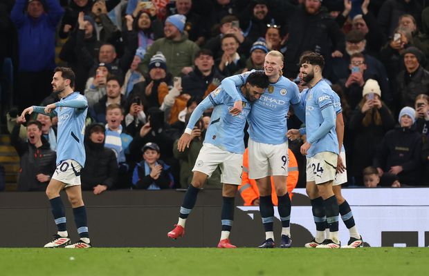 Manchester City - Chelsea 3-1 » Trupa lui Pep Guardiola a câștigat derby-ul etapei #23 din Premier League și a revenit în TOP 4