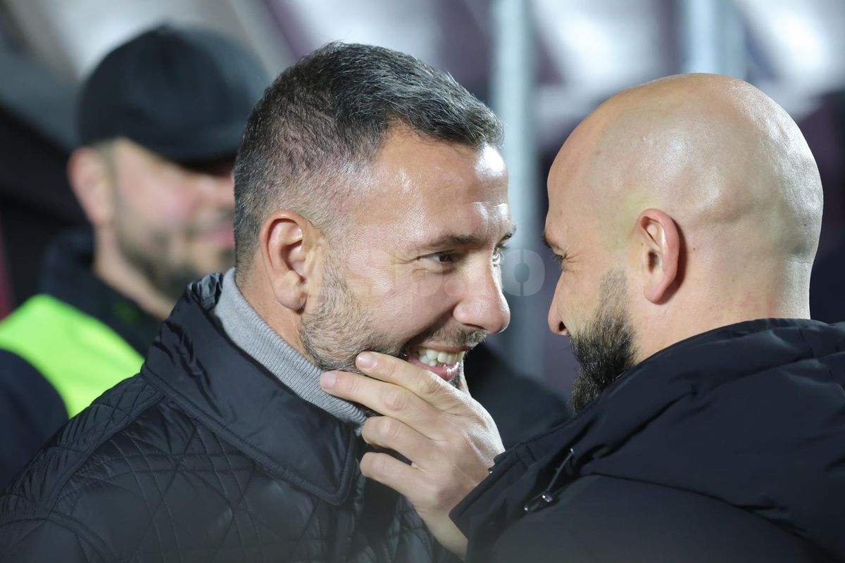 Iulia și Răzvan Raț, la Rapid - Universitatea Craiova